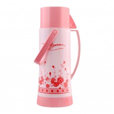 Lion Star Vacuum Flask Bottle, With Bell Handle, Pink, 0.65 Liter, BT-3