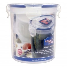 Lock & Lock Air Tight Round Tall Food Container, 700ml, LLHPL932D