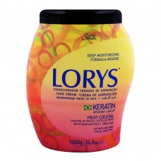 Lorys Keratin Fruit Cocktail Hair Cream, For All Hair Types, 1000g
