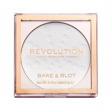 Makeup Revolution Bake & Blot Baking And Setting Powder, White