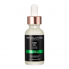 Makeup Revolution CBD Dry Skin Nourishing Oil, Fragrance Free, 30ml