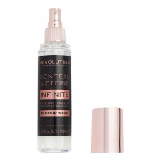 Makeup Revolution Conceal & Define Infinite Mattifying Make Up Fixing Spray, 100ml
