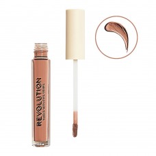 Makeup Revolution Nudes Collection Gloss Lipstick, Undressed