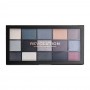 Makeup Revolution Reloaded Eyeshadow Palette, Blackot, 15-Pack