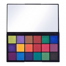 Makeup Revolution Tammix Tropical Carnival Eyeshadow Palette, 18-Pack