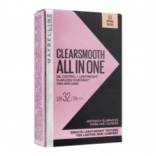 Maybelline New York Clear Smooth All In One Two Way Cake Refill, 03 Natural