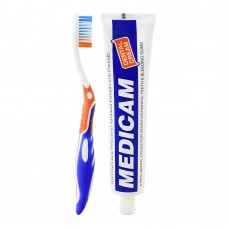 Medicam Dental Cream, Toothpaste + Toothbrush Pack, 180g