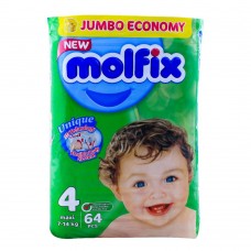 Molfix No. 4, Maxi 7-14 KG, 64-Pack