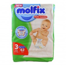 Molfix Pants No. 3, Midi, 4-9 KG, 62-Pack