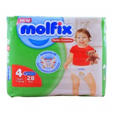 Molfix Pants No. 4, Maxi 7-18 KG, 28-Pack