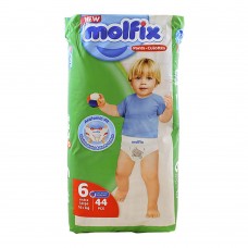 Molfix Pants No. 6, Extra Large, 15+ KG, 44-Pack