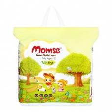 Momse Baby Diapers, S-2, 4-8 KG, 80-Pack