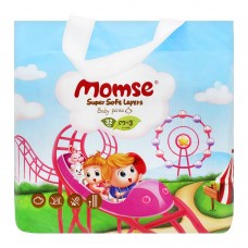 Momse Baby Pants, M-3, 6-11 KG, 32-Pack