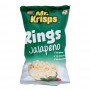 Mr. Krisps Rings, Jalapeno Flavor, Oven Baked, Gluten Free, 80g