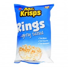 Mr. Krisps Rings, Lightly Salted Flavor, Oven Baked, Gluten Free, 80g