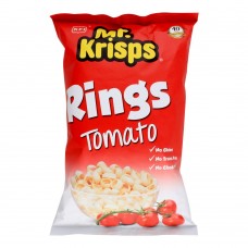 Mr. Krisps Rings, Tomato Flavor, Oven Baked, Gluten Free, 80g