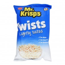 Mr. Krisps Twists, Lightly Salted Flavor, Oven Baked, Gluten Free, 80g