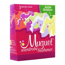 Muguet Wardrobe Freshener, Apple Blossom, 3 Sachets