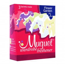 Muguet Wardrobe Freshener, Flower Garden, 3 Sachets