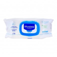 Mustela Baby Cleansing Wipes, Normal Skin, 70-Pack