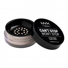 NYX Can't Stop Won't Stop Setting Powder, Light