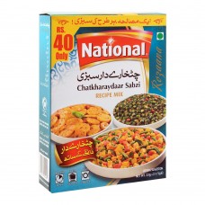 National Chatkharaydar Sabzi Recipe Masala Mix, 23x2g