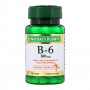 Natures Bounty B-6, 100mg, 100 Tablets, Vitamin Supplement