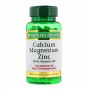 Natures Bounty Calcium, Magnesium, & Zinc, With Vitamin D3, 100 Coated Tablets, Mineral Supplement