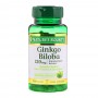 Natures Bounty Ginkgo Biloba, 120mg, 100 Capsules, Herbal Supplement