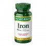 Natures Bounty Iron + Ferrous Sulfate, 65mg + 325mg, 100 Tablets, Mineral Supplement