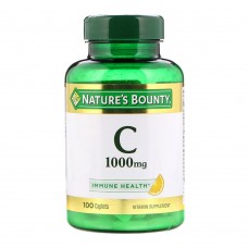 Nature's Bounty Vitamin C 1000mg, 100 Caplets, Vitamin Supplement