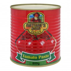 Nature's Own Tomato Paste, Tin, 800g