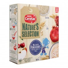 Nestle Cerelac Nature's Selection Cereal, Multigrain, Pomegranate, Cherries & Apples, 175g