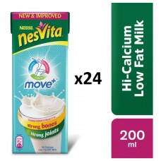 Nestle Nesvita Low Fat Milk, 200ml, 24 Piece Carton