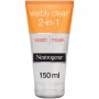 Neutrogena Visibly Clear Clear & Protect 2-in-1 Wash/Mask 150ml