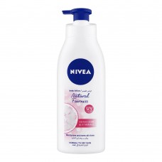Nivea Natural Fairness UV Filter Body Lotion, Normal To Dry Skin, 400ml
