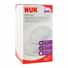 Nuk Ultra Dry Comfort Breast Pads, 30-Pack, 10252123