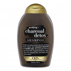 OGX Purifying + Charcoal Detox Shampoo, Sulfate Free, 385ml