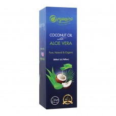 Organico Coconut Oil With Aloe Vera, 200ml