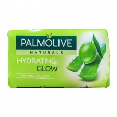 Palmolive Naturals Hydrating Glow Soap, Aloe Vera + Olive, 110g