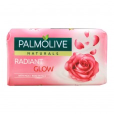 Palmolive Naturals Radiant Glow Soap, Milk + Rose Petals, 110g