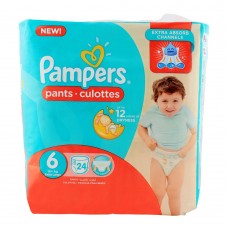 Pampers Pants No. 6, XL Jumbo 16+ KG 24-Pack