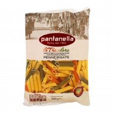 Pantanella Tricolor Penne Rigate Pasta, No. 71, 500g