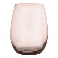Pasabahce Amber Tumbler Glass Set, 6 Pieces, Pink, 420725-68