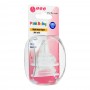 Pink Baby Anti Colic Wide Neck Nipple, S, 0m+, Fast Flow, 2-Pack, A-01