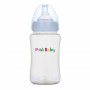 Pink Baby Superior-PPSU Wide Neck Feeding Bottle, 6m+, Large Flow, 240ml, WN-107