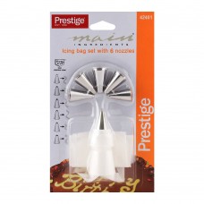 Prestige Icing Bag With 6 Nozzles - 42401