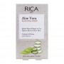 RICA Aloe Vera Cold Face Wax Strip, All Skin Types, 20-Pack