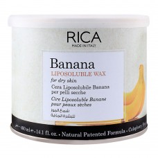 RICA Banana Dry Skin Liposoluble Wax 400ml