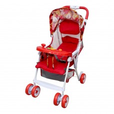 Rainbow Baby Stroller, Red, 9407